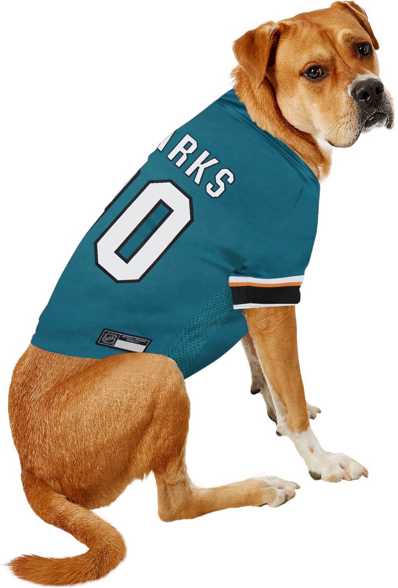 Pets First NHL San Jose Sharks Jersey for Dogs & Cats  Medium. - Let Your Pet Be A Real NHL Fan! - Image 4